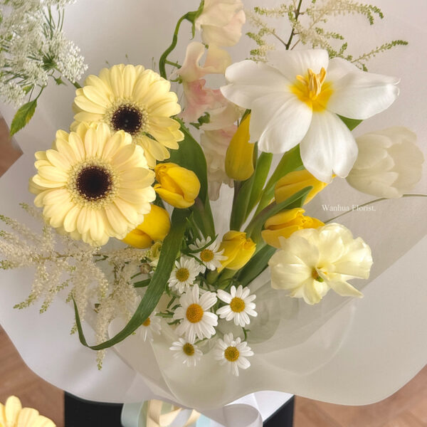 小清新-鬱金香綜合花束Ｌ