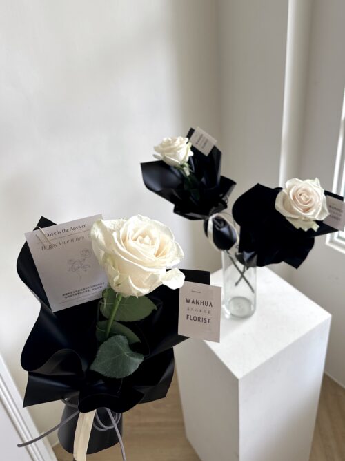 IMG 19 11月/韓式單支玫瑰&單支鬱金香花束 單堂課程