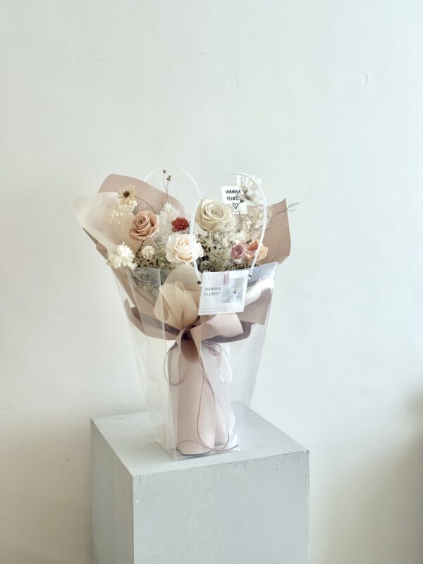 永生花束L- 心動 (免運宅配)