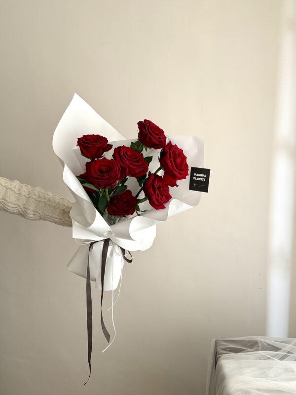 214情人節-10朵進口玫瑰花束L / 4色可選