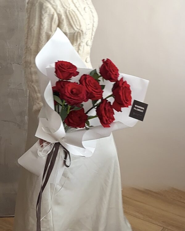 214情人節-10朵進口玫瑰花束L / 4色可選