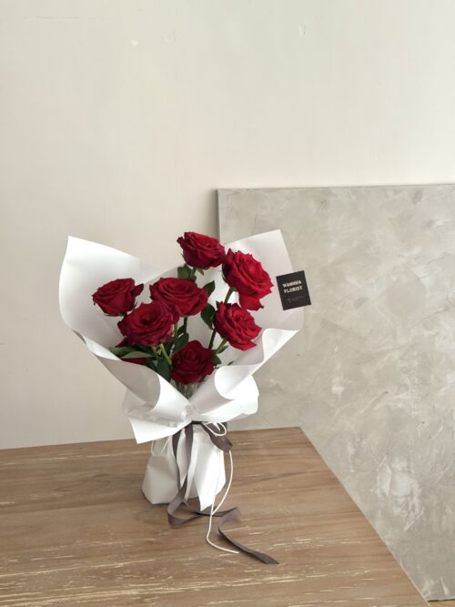 214情人節-10朵進口玫瑰花束L / 4色可選