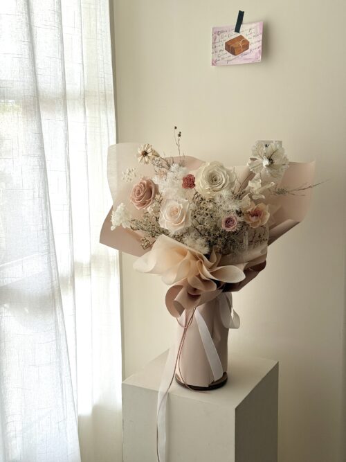 永生花束L- 心動 (免運宅配)