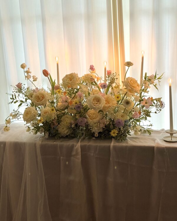 WANHUA餐桌花佈置-單堂課程