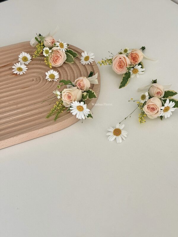 韓式鮮花捧花＋胸花課程