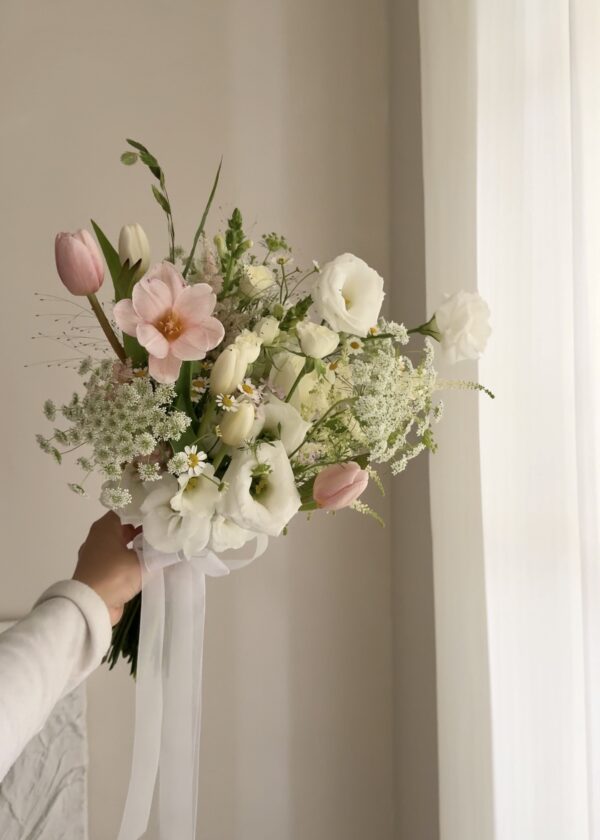 韓式鮮花捧花＋胸花課程