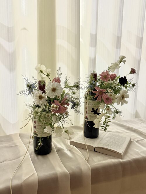 WANHUA韓式酒瓶花-單堂課程