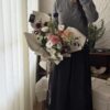 韓式季節鮮花綜合花材–進階中大型花束課程