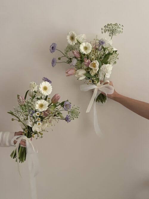 韓式鬱金香捧花課程