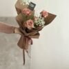 214情人節-5朵卡布玫瑰綜合花束ｍ