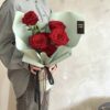 214情人節-6朵進口玫瑰花束m / 4色可選