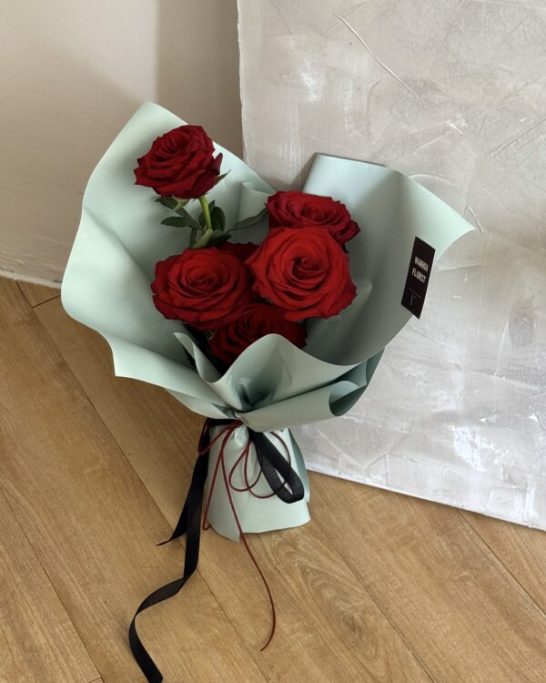 214情人節-6朵進口玫瑰花束m / 4色可選
