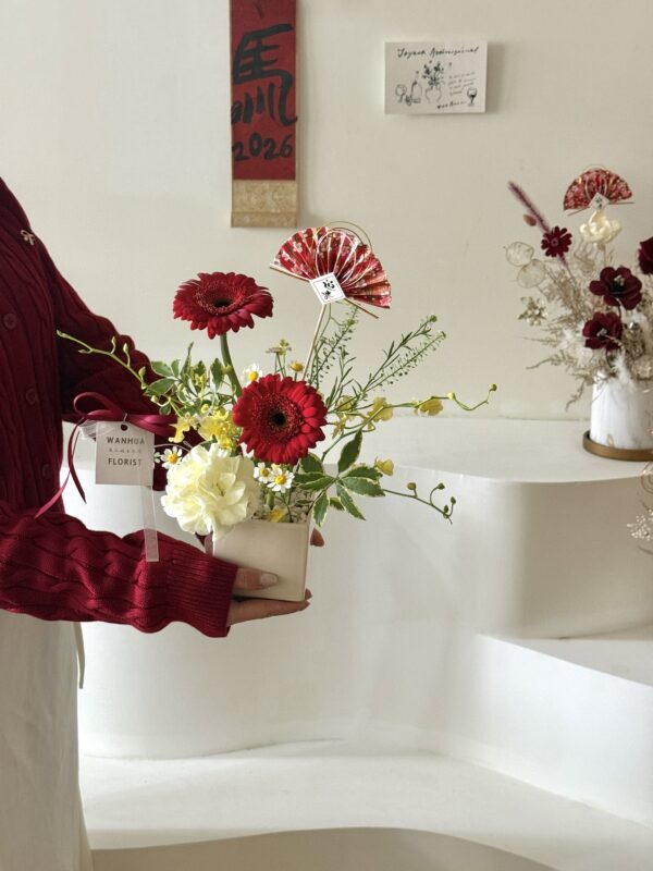 馬上發發 - 鮮花新春年花s （單面觀賞）