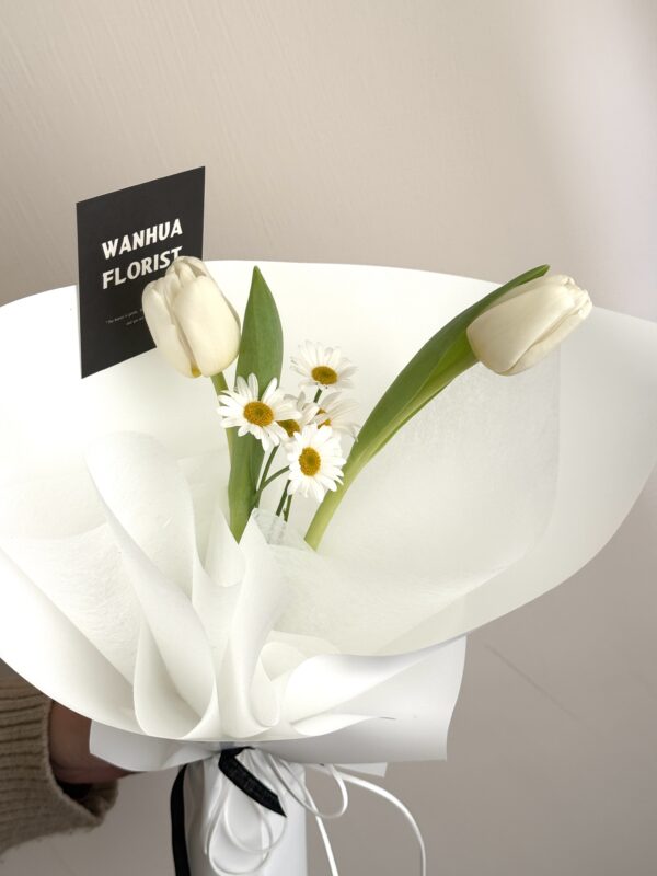 牽手-2支鬱金香花束xs