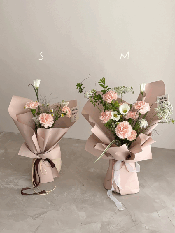 Ｍom-溫柔杏桃花束Ｓ/ M