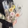 IMG_0721 祝福花束-單支索拉太陽花乾燥花(顏色隨機)
