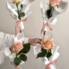 韓式單支玫瑰＆單支鬱金香花束-單堂課程