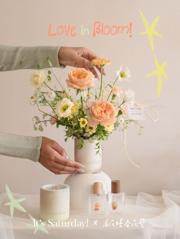 13 ✿聯名課第二彈✿ Love in Bloom 愛之花境 ✿ 花季調香體驗 x 韓系花藝課